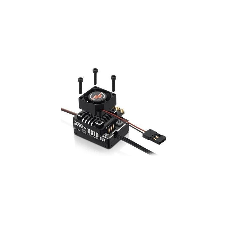 Hobbywing XeRun XR10 STOCK SPEC Sensored Brushless ESC (Black)