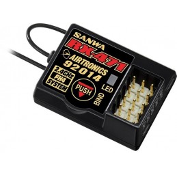 Sanwa RX-471 Receiver (2.4 GHz, FHSS-4, FHSS-3/SSR, 4-Channel)