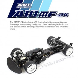 ARC A10MF-24 1/10 Fronti Car Kit - Carbon R100037