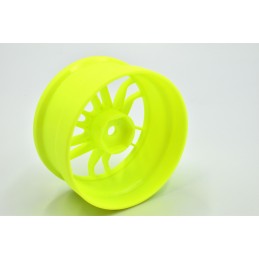 Reve D Competition Drift Wheel "UL12" Yellow (Offset 6mm, 2pcs)